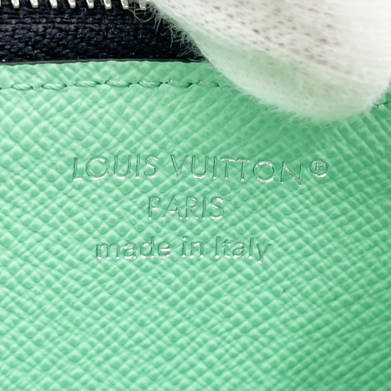 LV TAIGARAMA COIN CARD HOLDER (MINTY GREEN) view 9