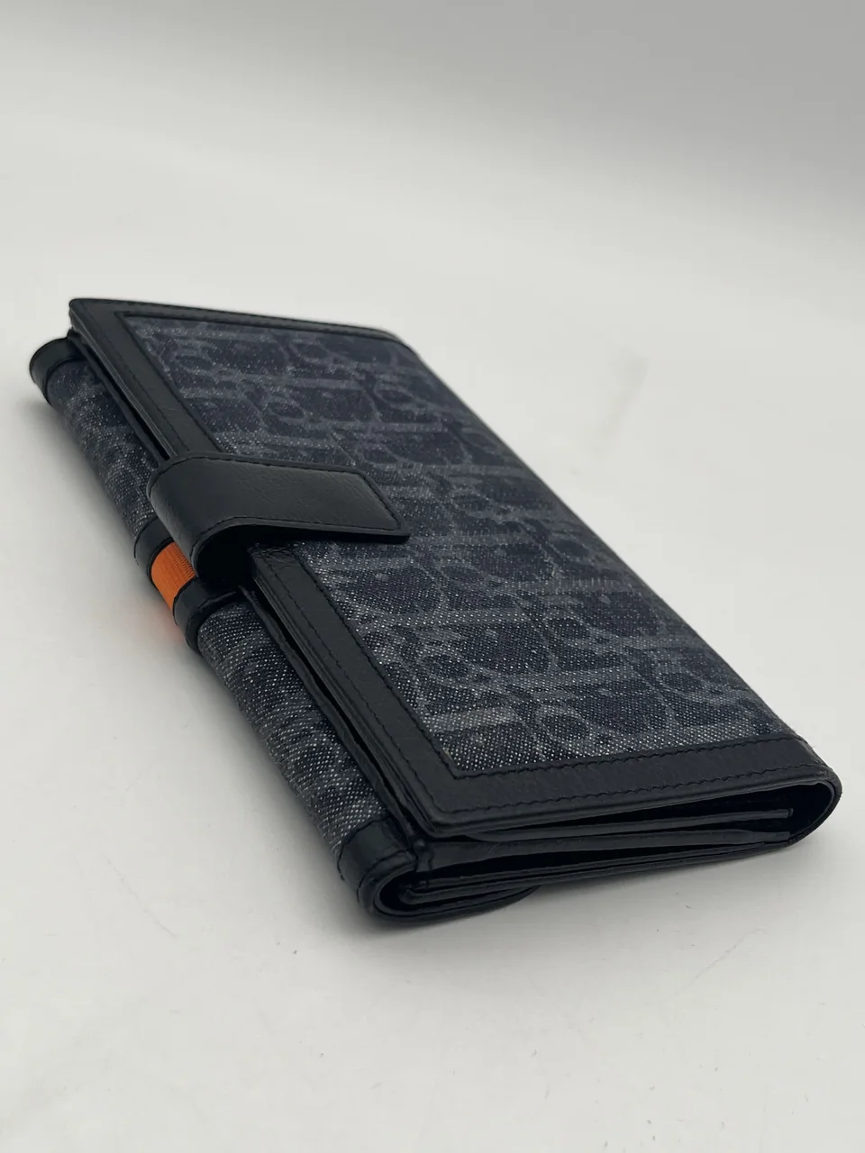 DIOR TROTTER DENIM BIFOLD WALLET view 5