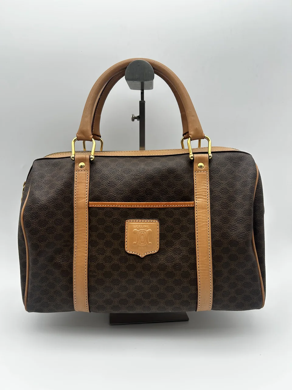 CELINE MACADAM BOSTON BAG