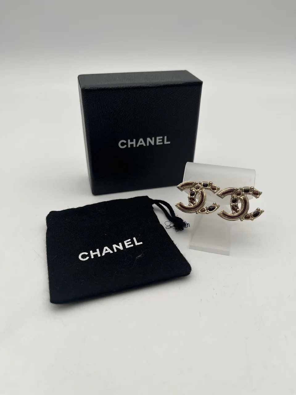 CHANEL COCO MARK EARRINGS