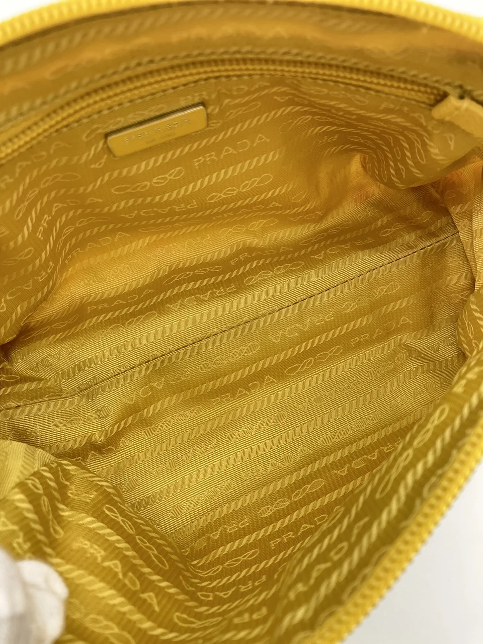 PRADA TESSUTO POUCH (YELLOW) view 14