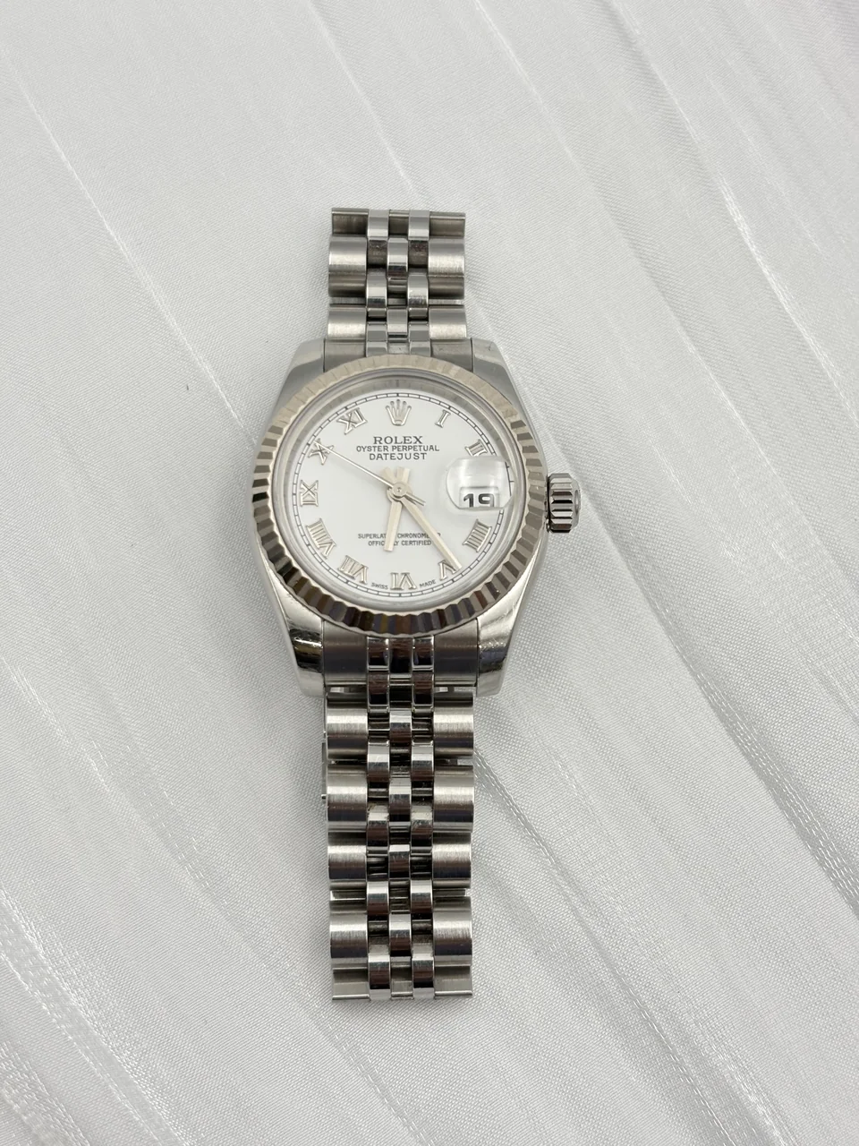 SS X WG/AT ROLEX DATEJUST (179174, D706733) view 11