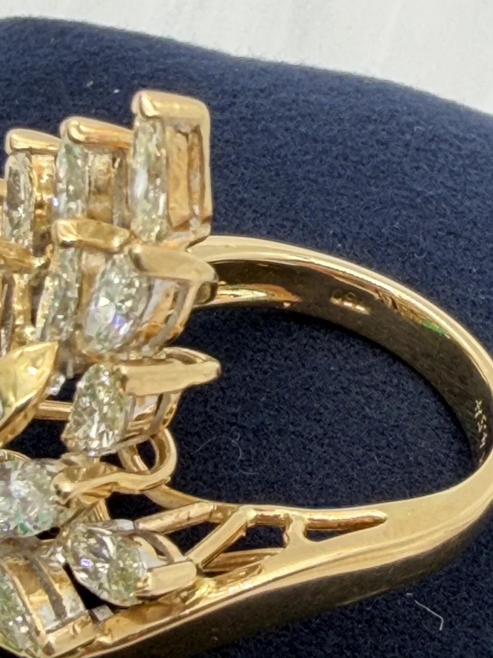 K18 DIAMOND RING FD4.54CTS 10.0G view 3