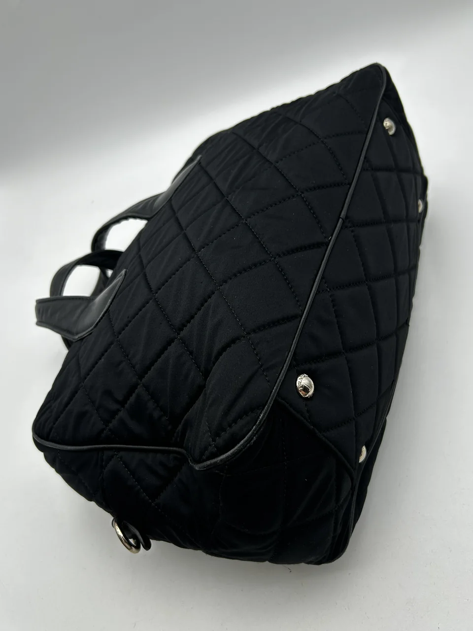 PRADA NYLON BOSTON BAG view 6