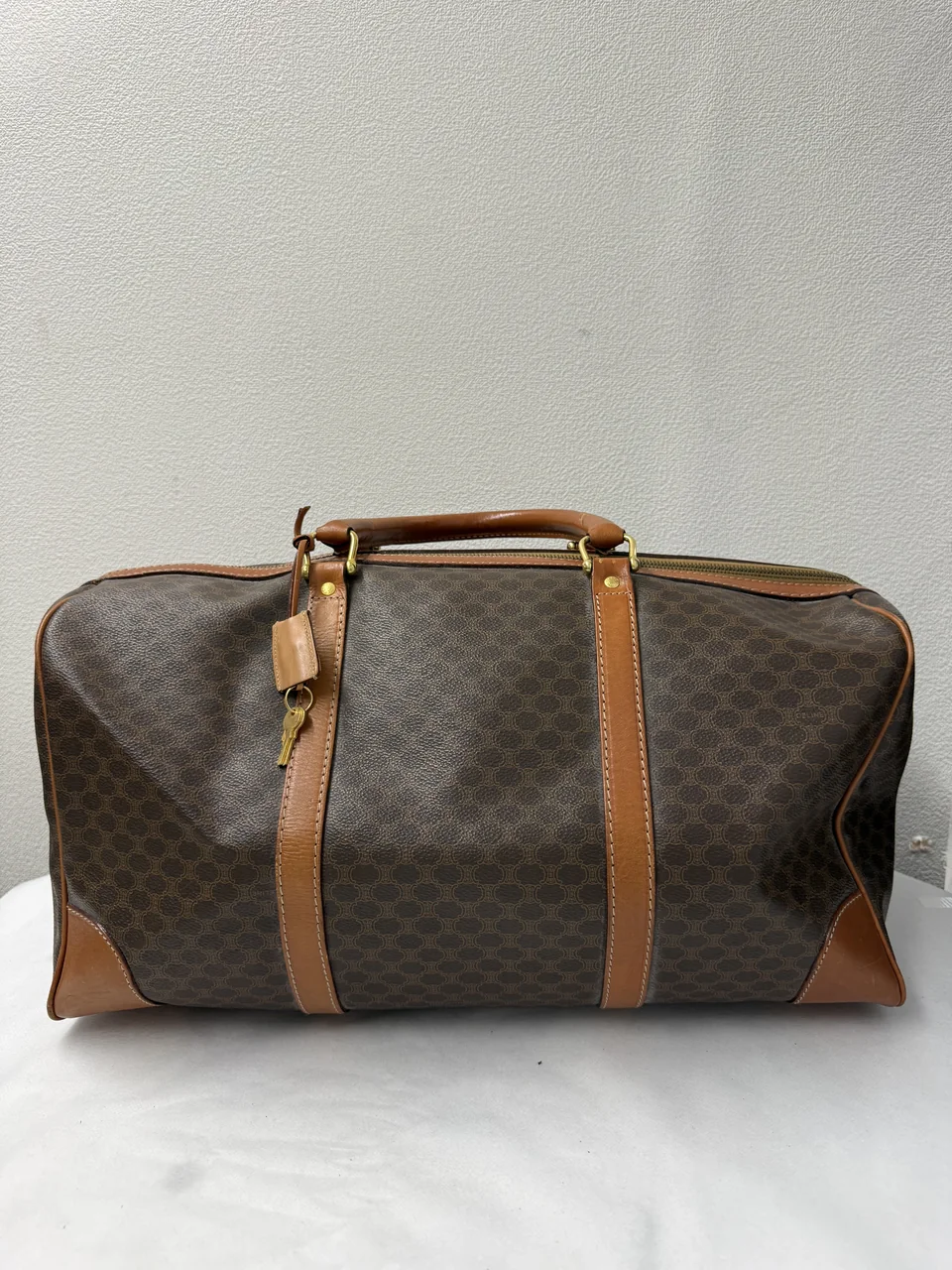 CELINE MACADAM BOSTON BAG hover