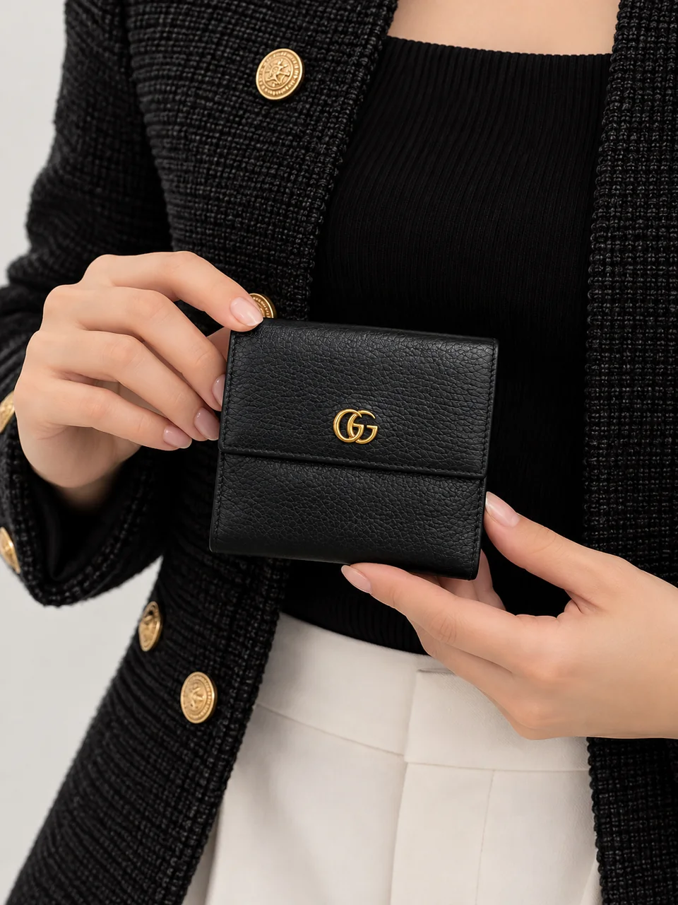GUCCI DOUBLE HOOK WALLET hover
