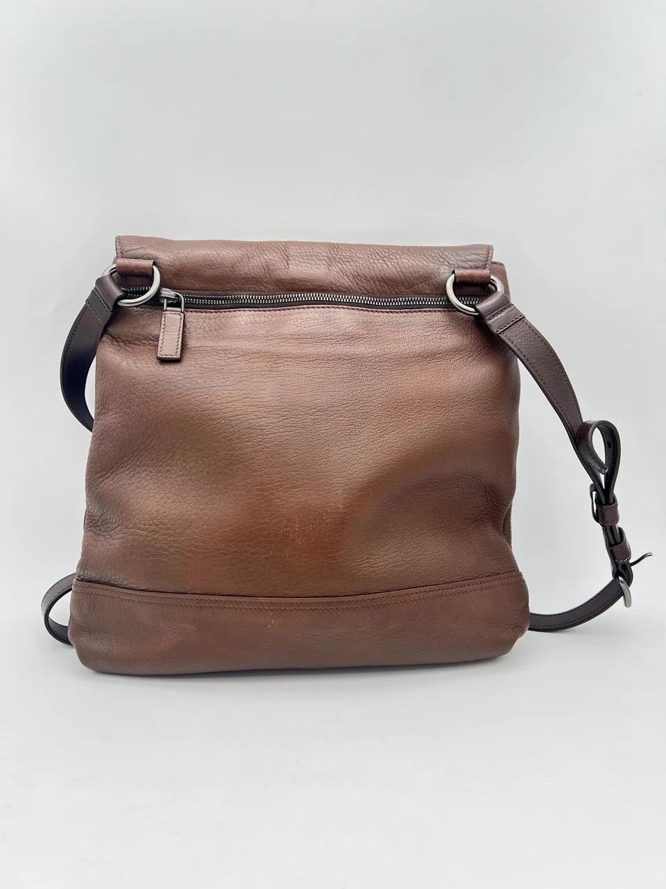 PRADA SHOULDER BAG (BROWN) view 4