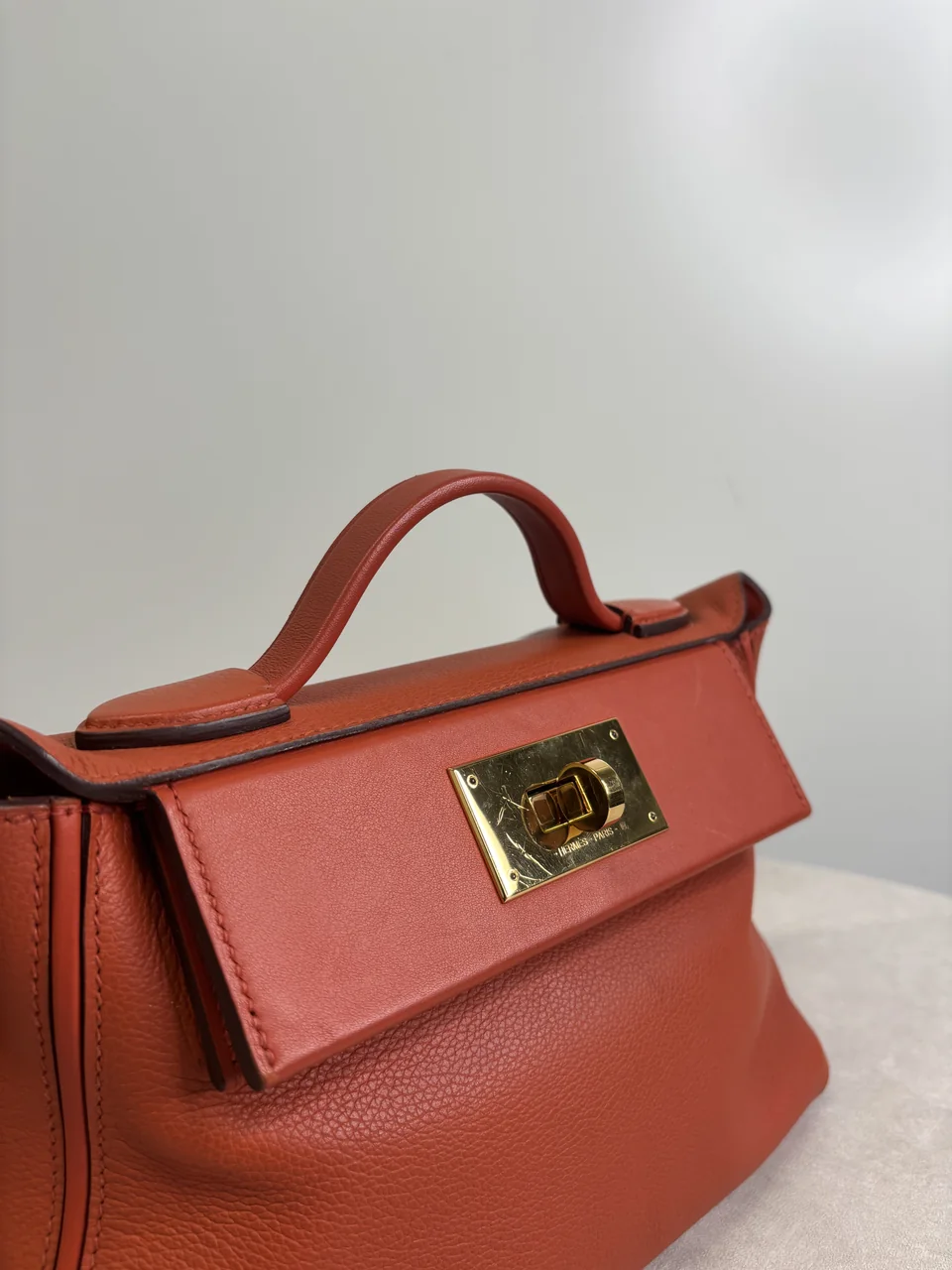 Hermes Sac Van Cattle Mini ( Evercolor, U Stamp) view 6