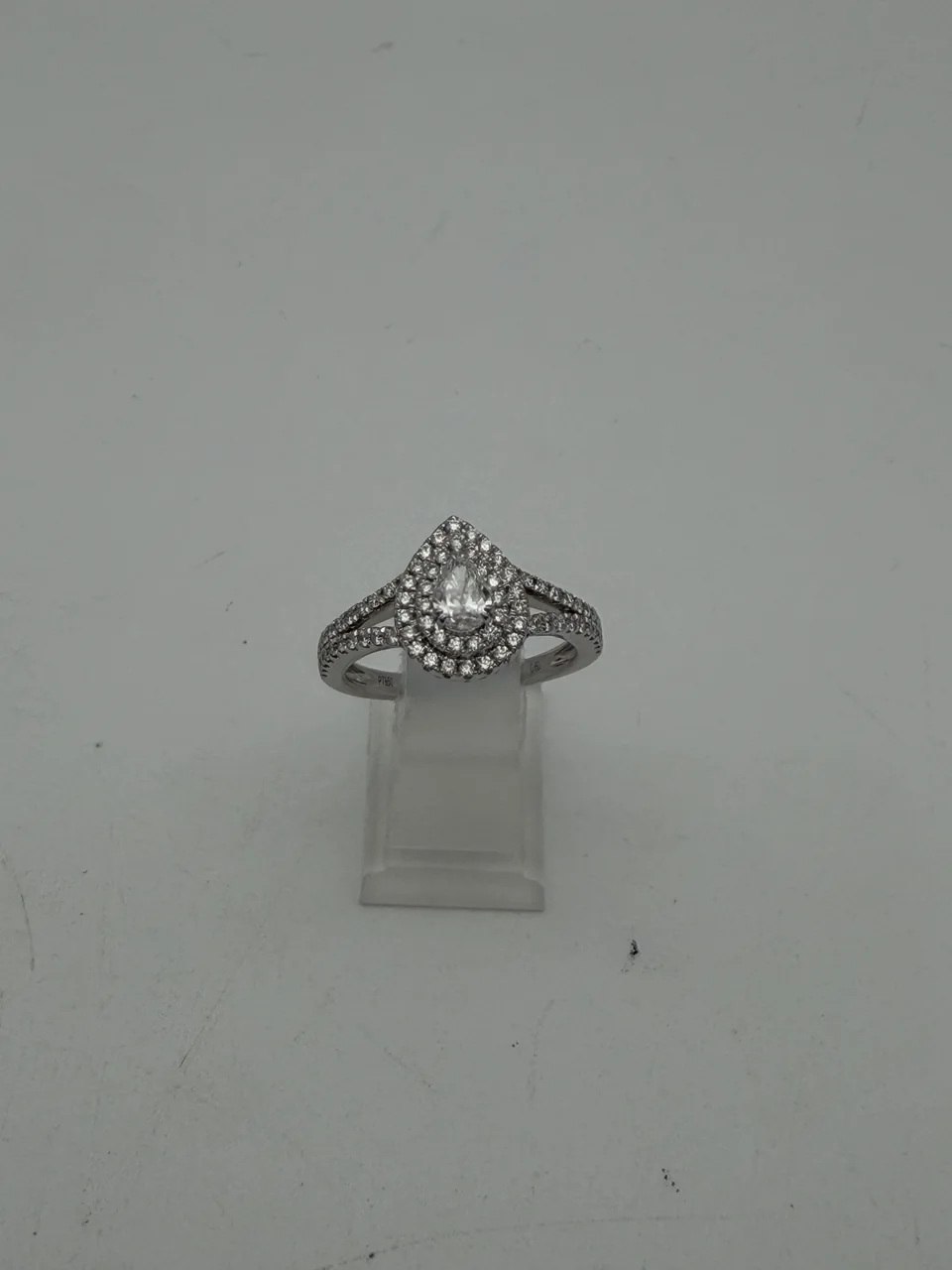 PT950 DIAMOND RING D0.30CT (D-VS1-PS) FD0.60CT 5.4G view 5