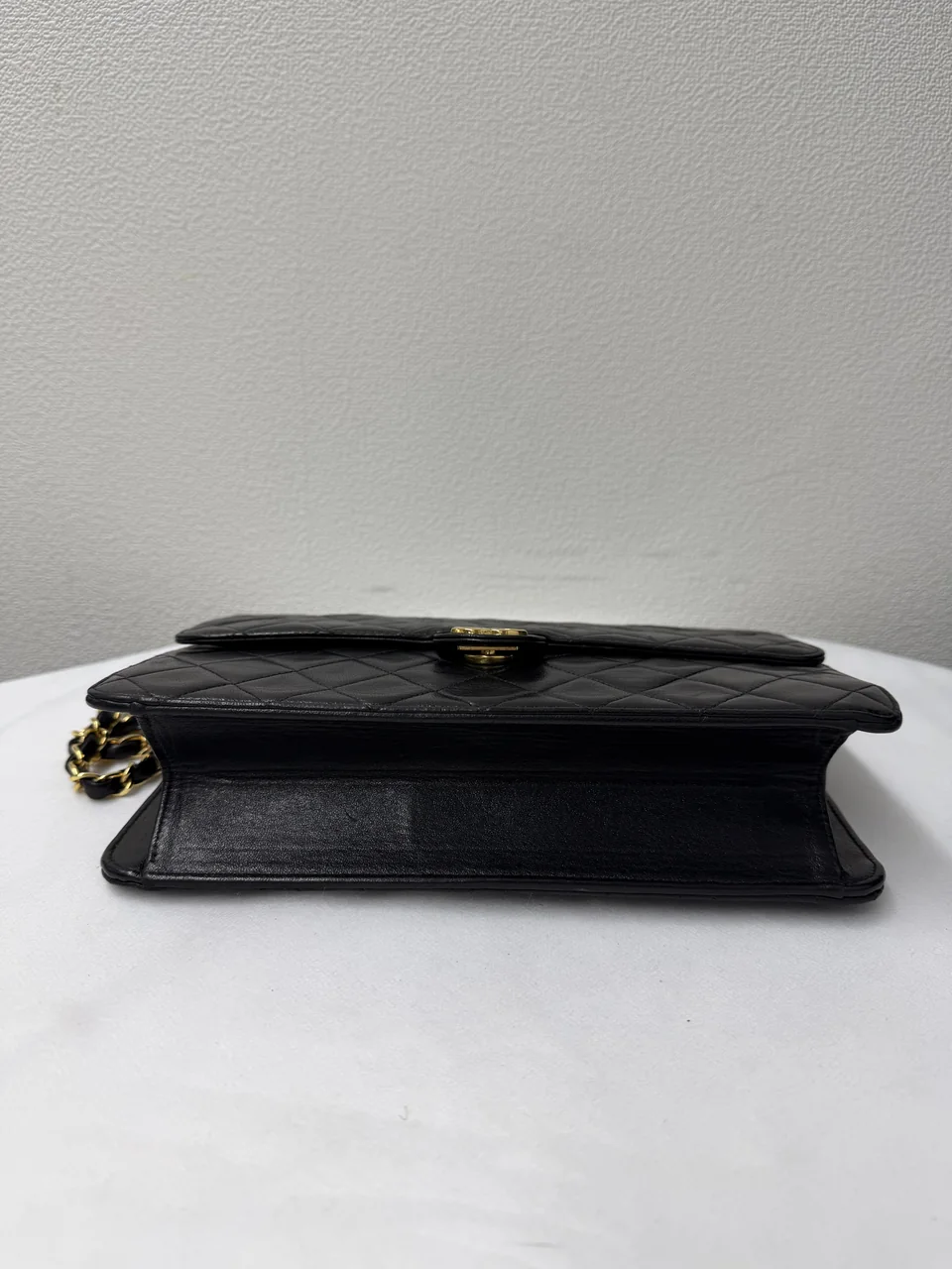 CHANEL LAMB SKIN SINGLE FLAP MATELASSE SHOULDER BAG view 7