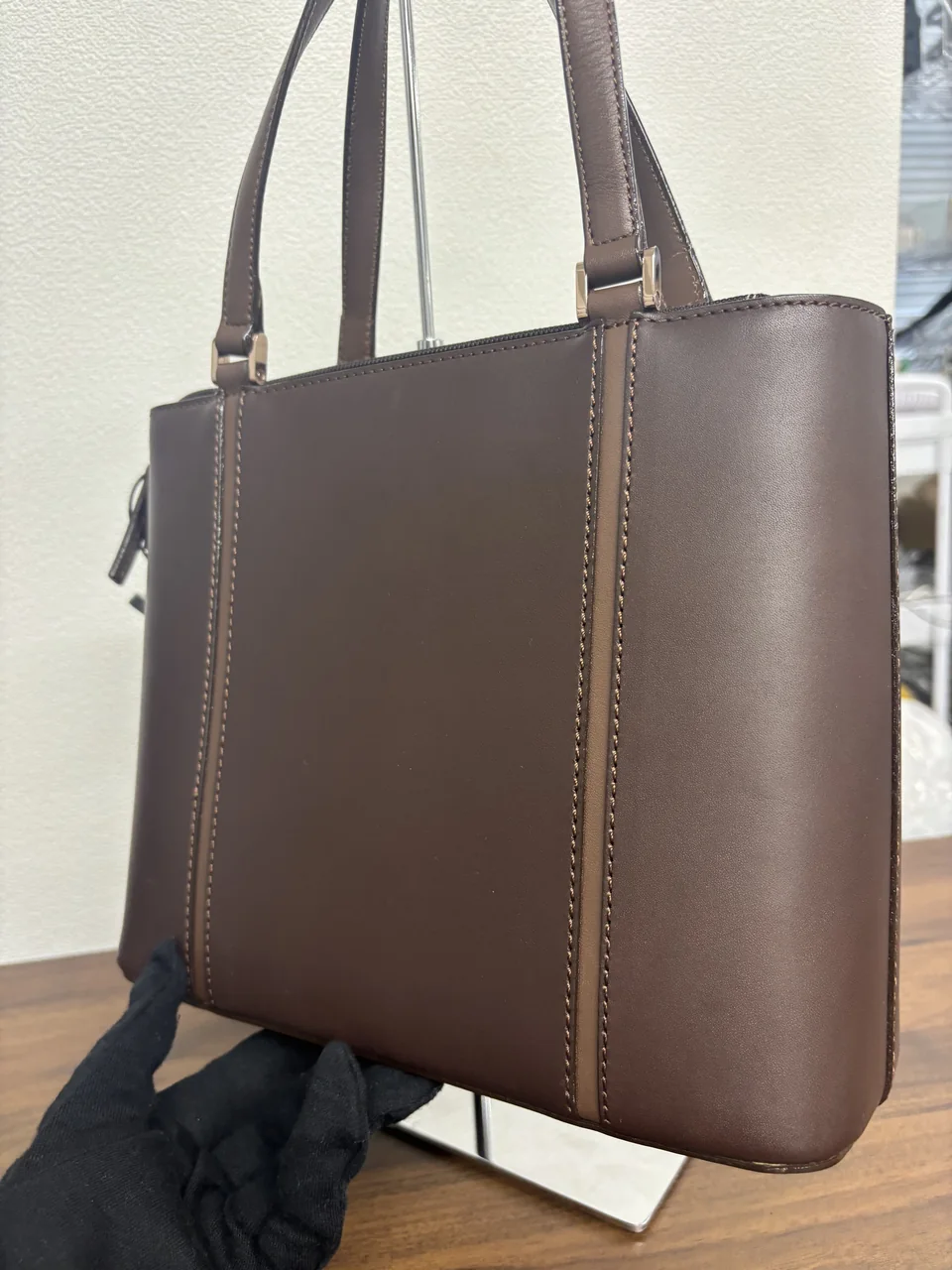 BURBERRY HANDBAG (BROWN) view 7