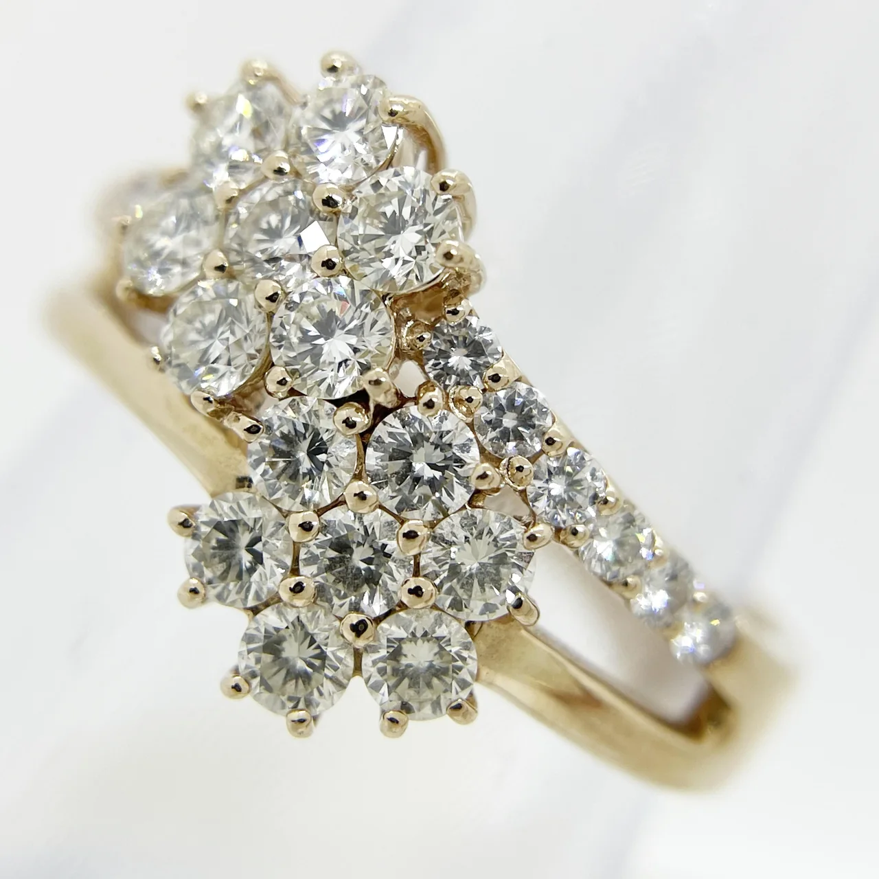K18 DIAMOND RING FD1.00CT 5.2G view 6