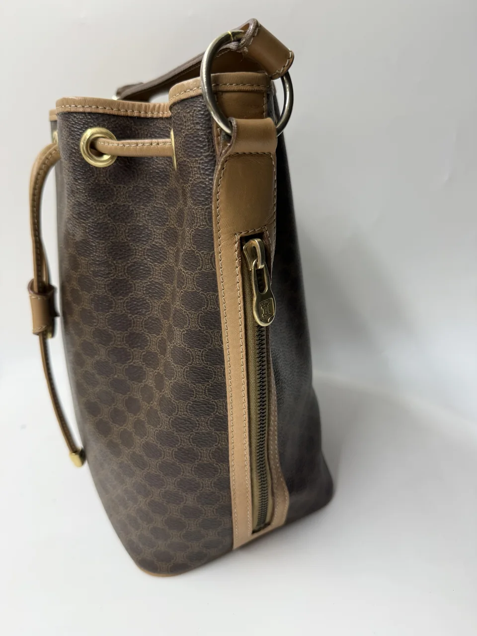 CELINE MACADAM BUCKET BAG view 11