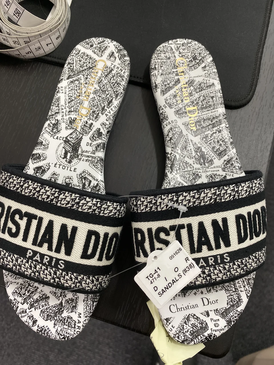 DIOR SANDALS (#38)