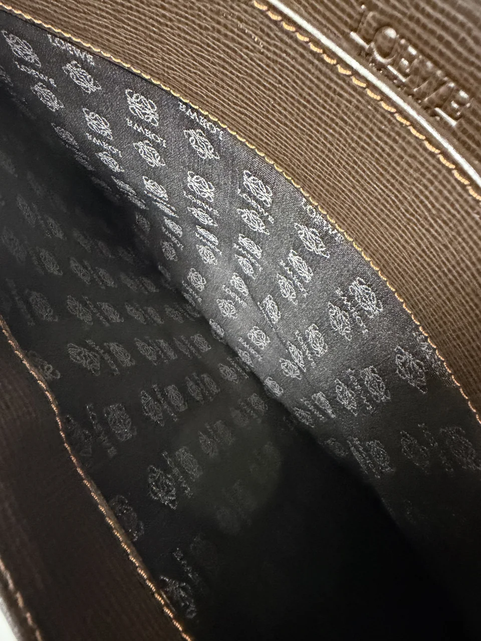 LOEWE TWO-WAY BUSINESS BAG (BROWN) view 8