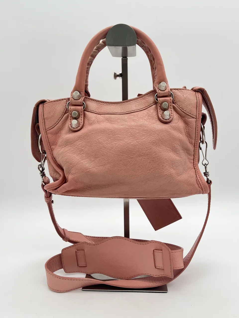 BALENCIAGA CITY TWO-WAY BAG (PINK) view 2