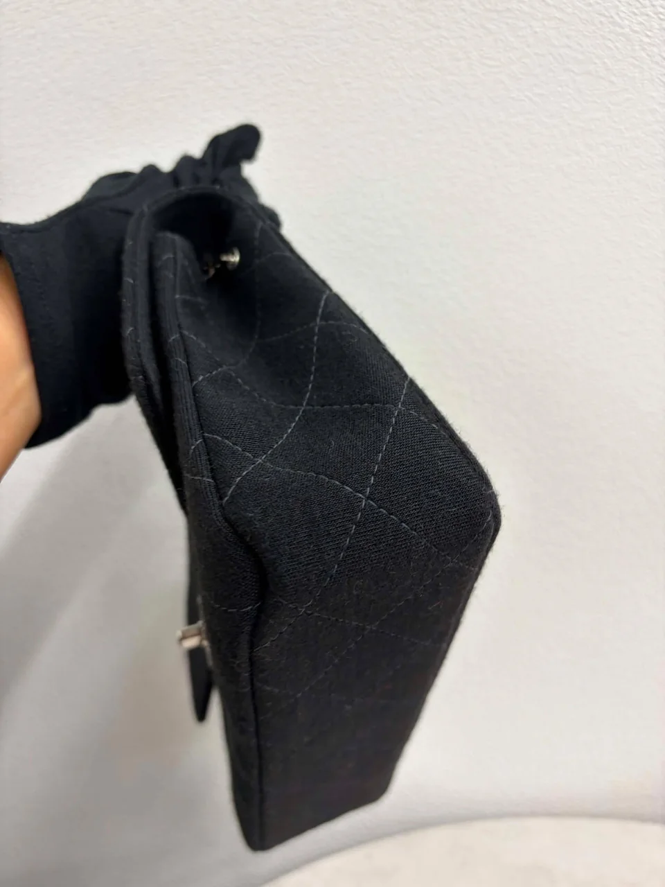 CHANEL COTTON SINGLE FLAP MATELASSE 25 (5 SERIAL CODE) view 7