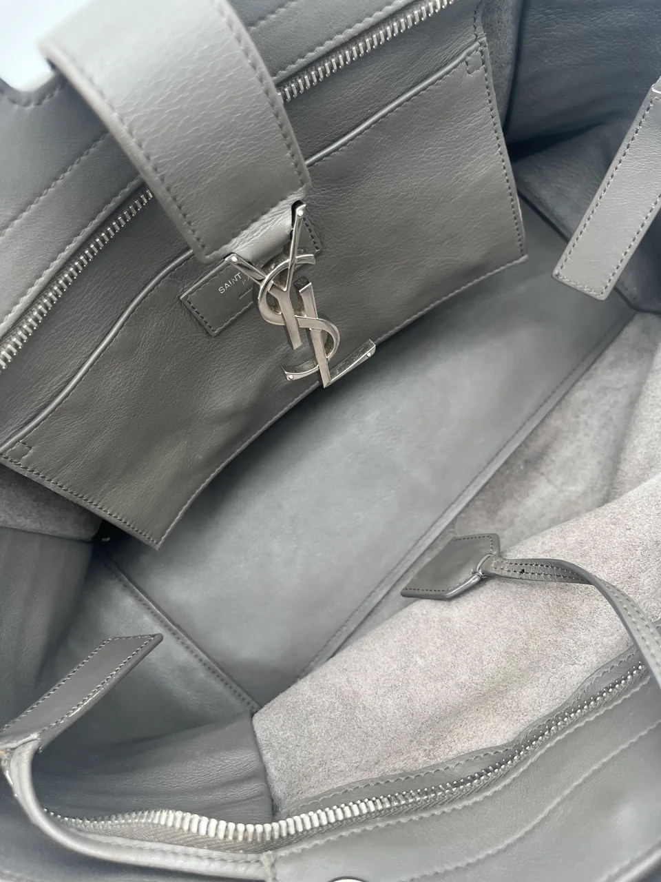 SAINT LAURENT DOWN HANDBAG view 8