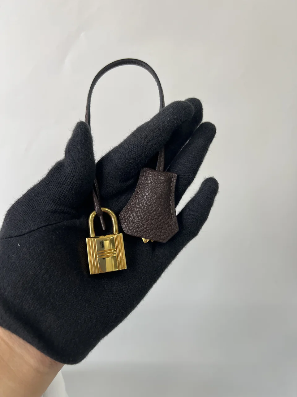 HERMES BIRKIN 30 (TOGO, DARK BROWN, □N STAMP) view 11