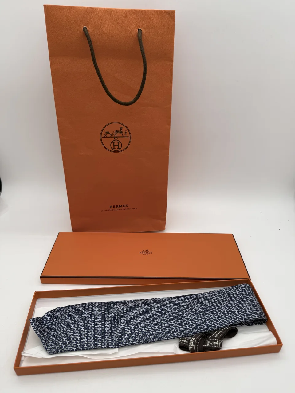 HERMES NECKTIE