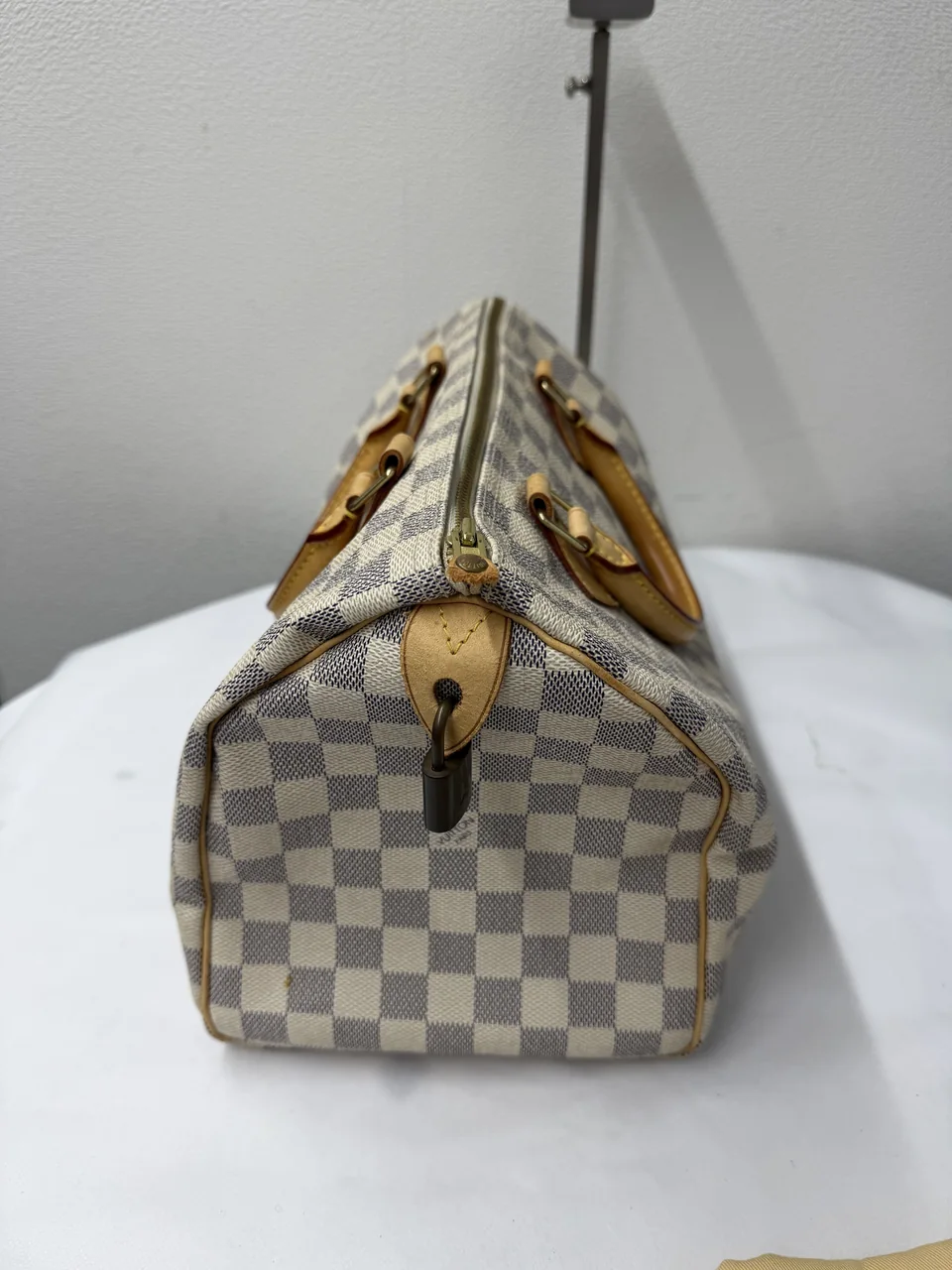 LV DAMIER AZURE SPEEDY 30 view 3
