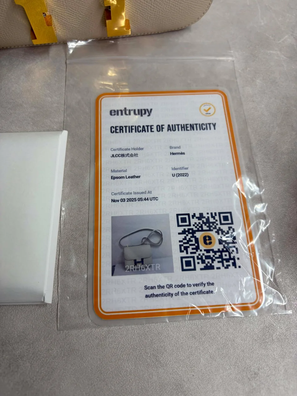 HERMES CONSTANCE MINI MIROIR (EPSON, CRAIE, U STAMP) view 7