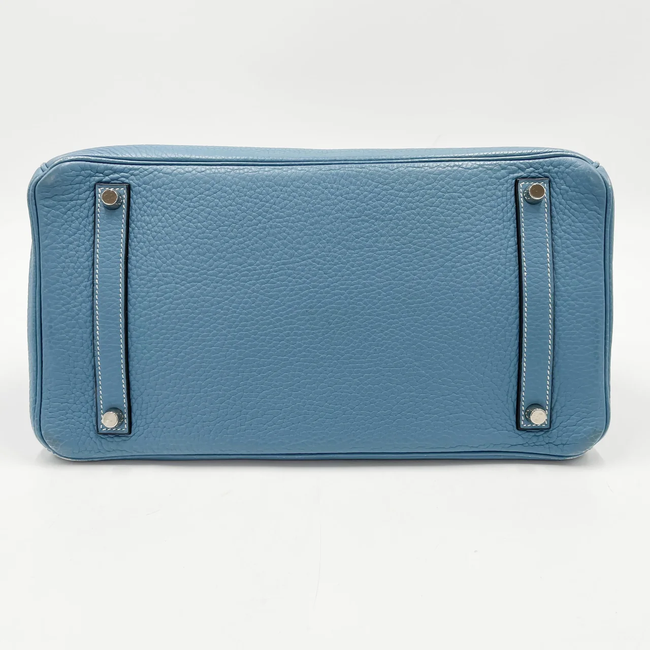 HERMES BIRKIN 35 (TAURILLON, BLUE JEAN, □I STAMP) view 3