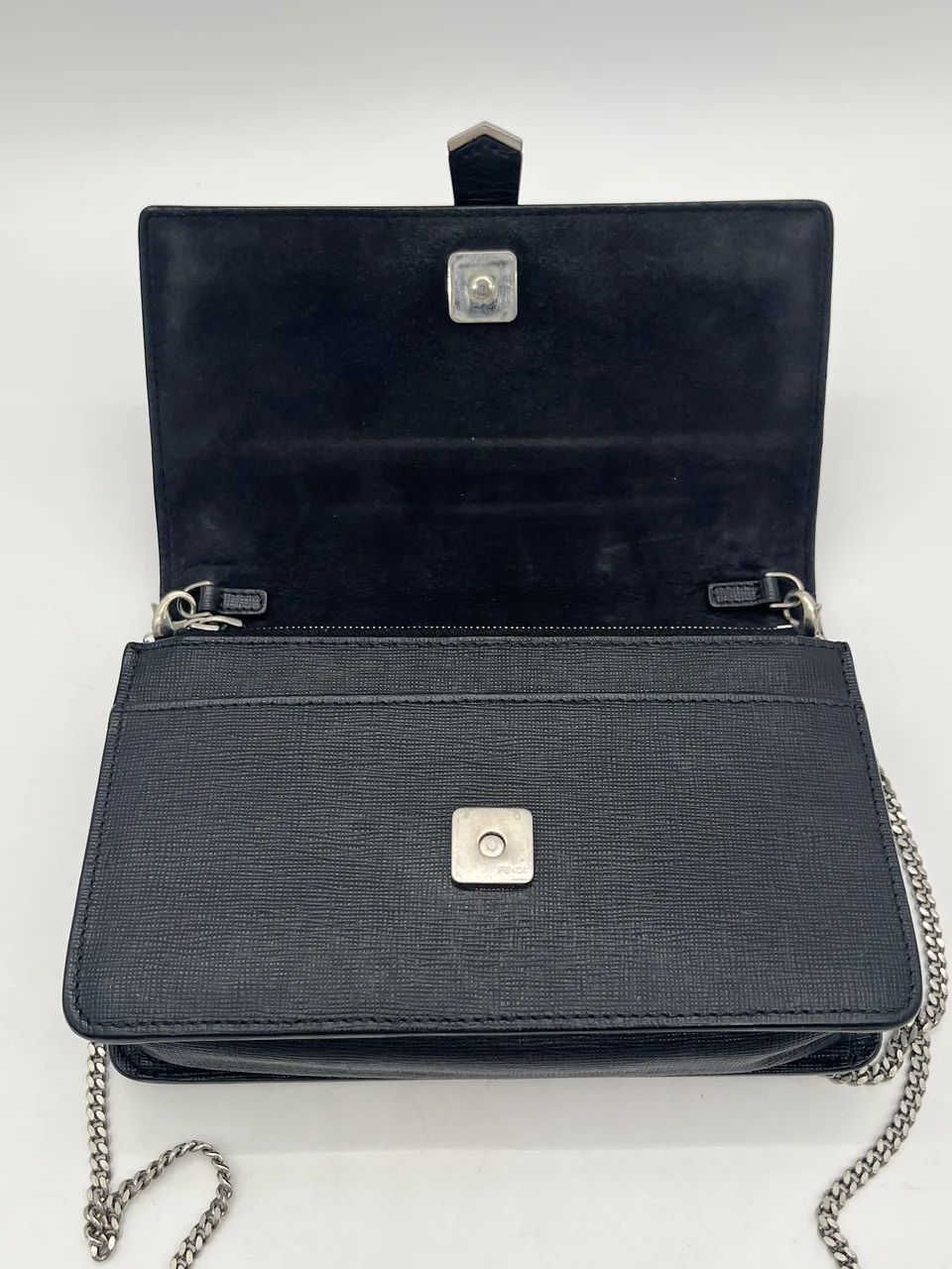 FENDI KARLITO KARL LAGERFELD SHOULDER BAG (BLACK) view 8