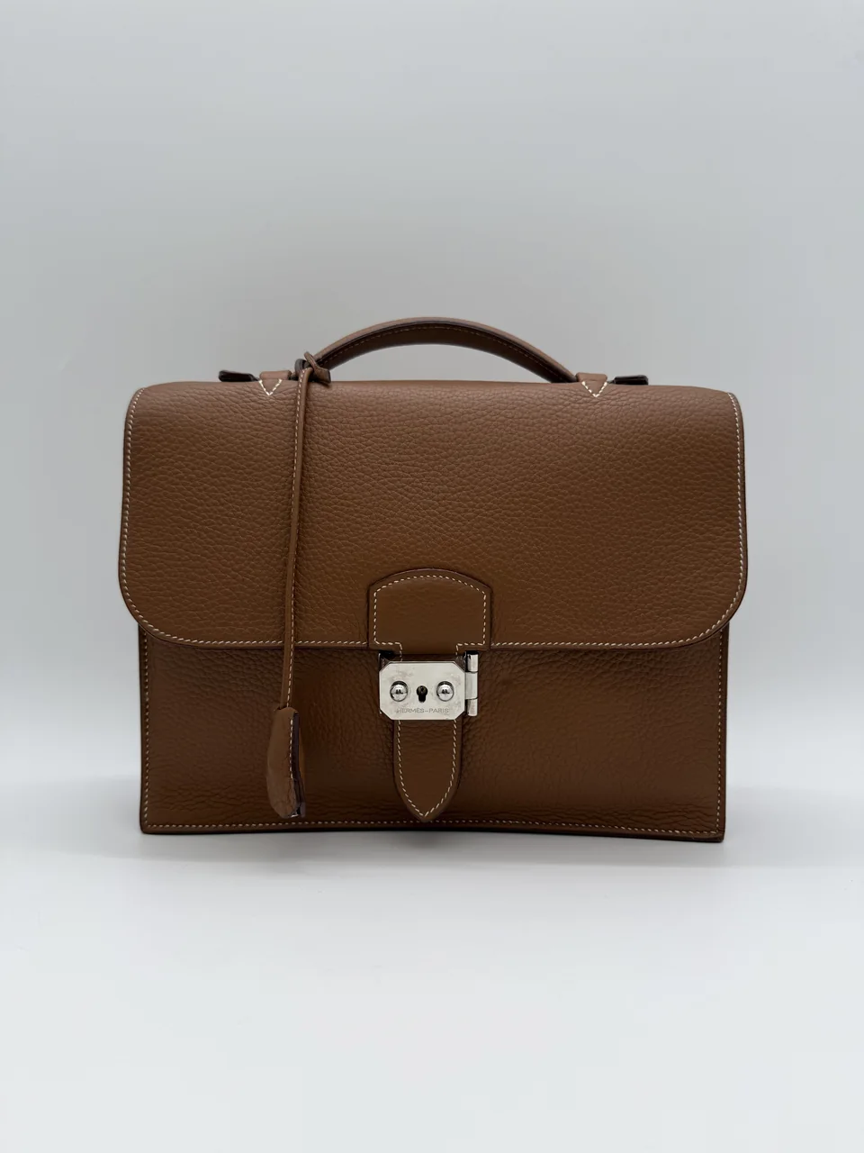 HERMES SAC A DEPECHES (□J STAMP)