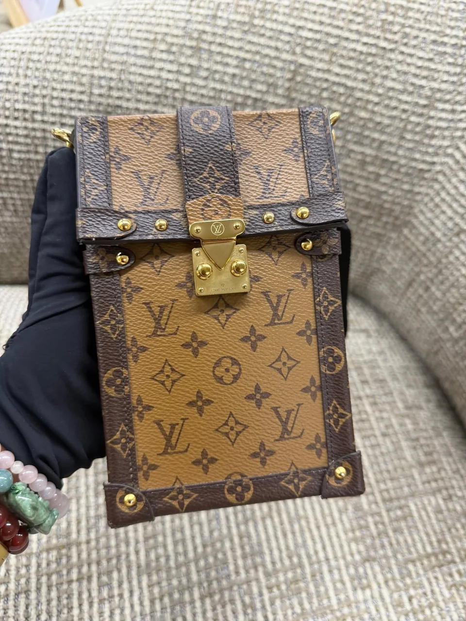 LV VERTICAL TRUNK REVERSE MONOGRAM