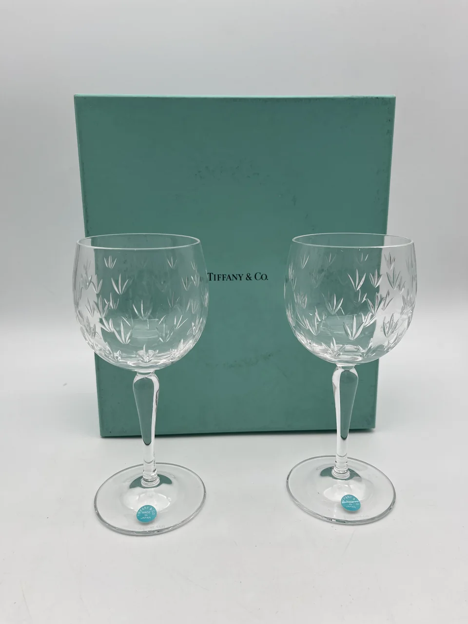 TIFFANY&CO. WINE GLASS SET