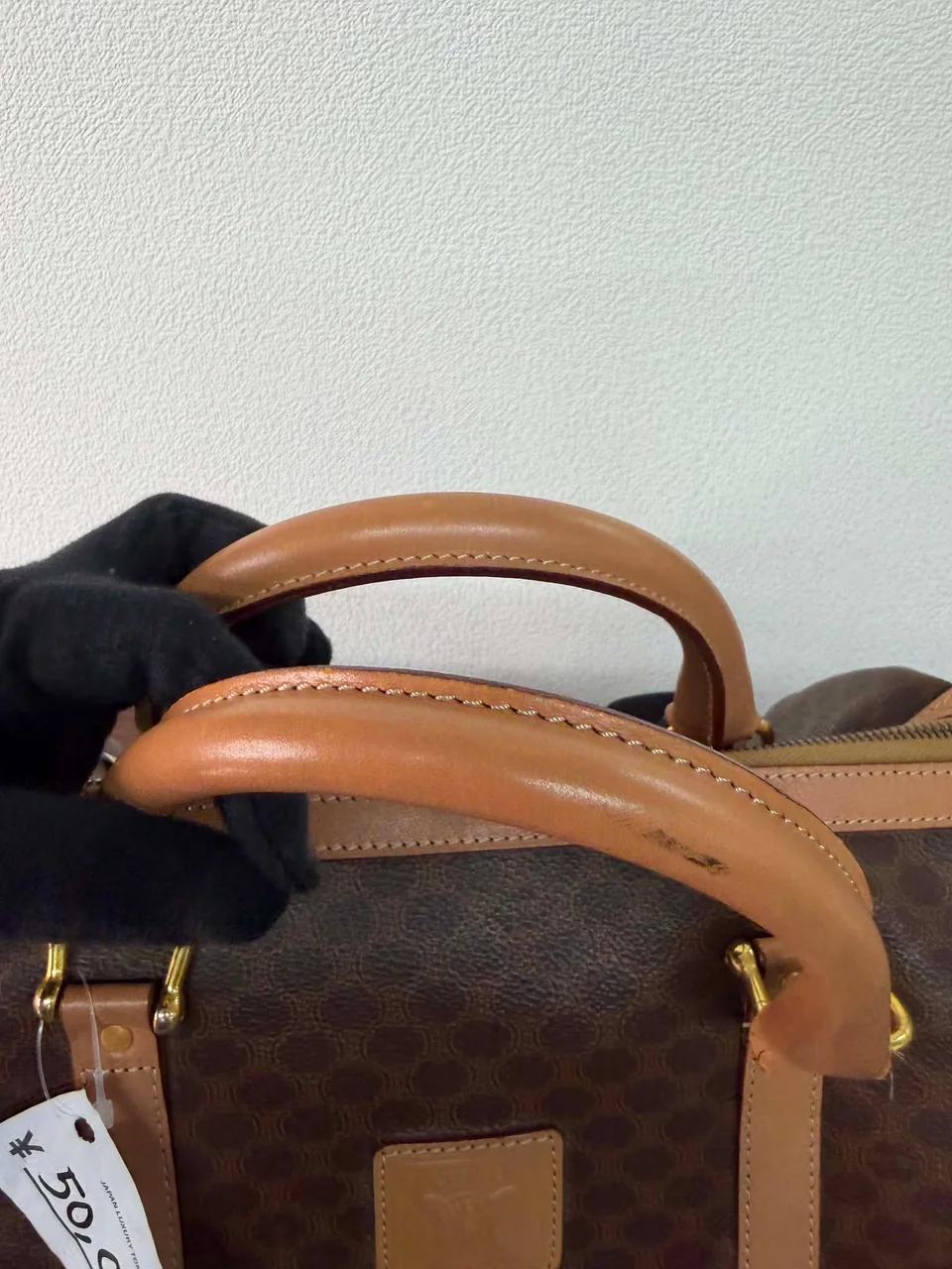 CELINE MACADAM BOSTON BAG view 8