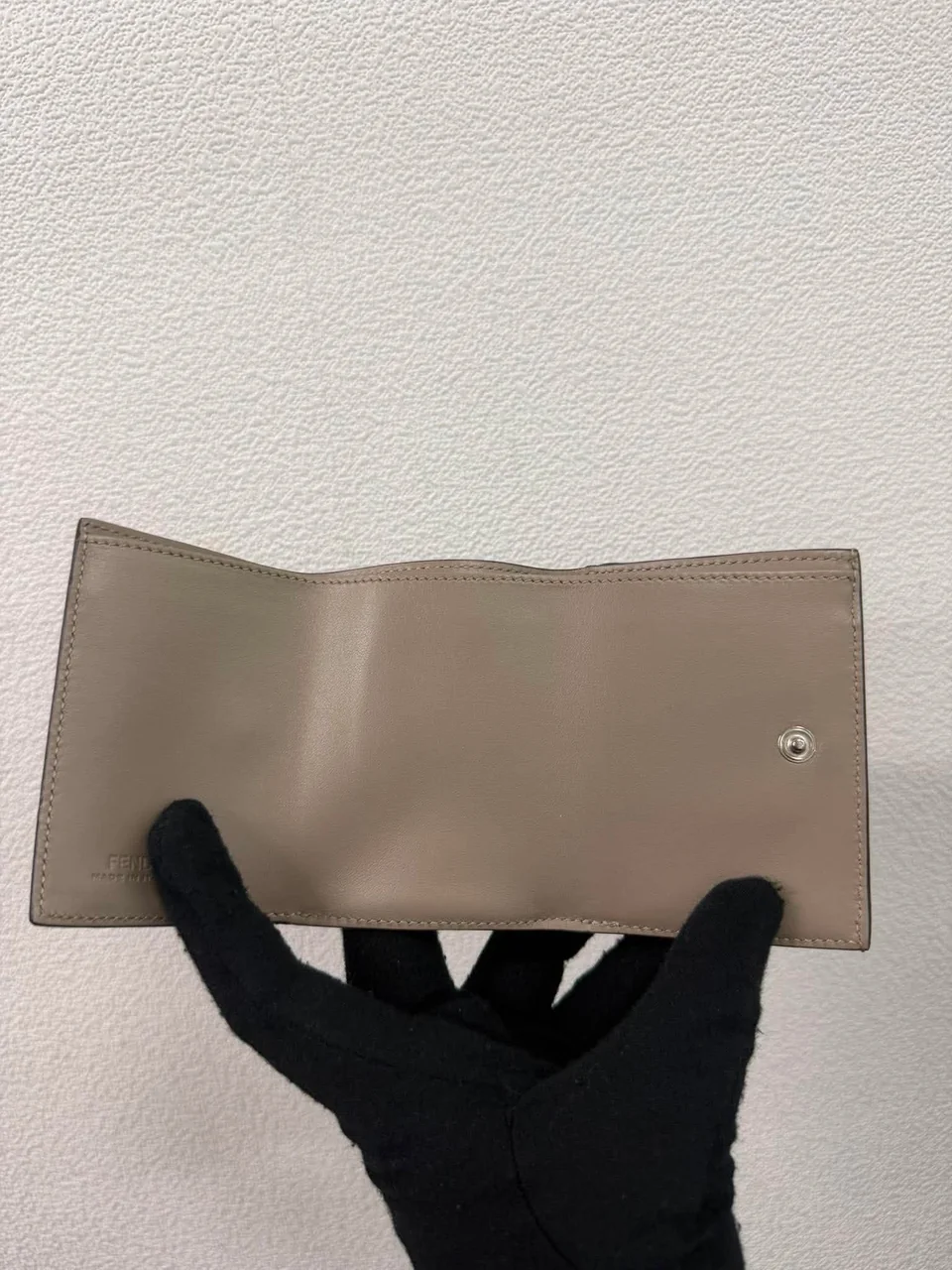 FENDI COMPACT WALLET (PINK/GRAY) view 4