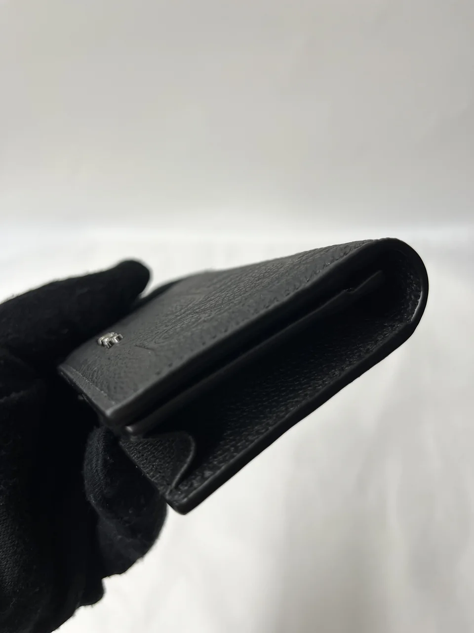 DIOR GRAVITY CARD CASE (BLACK) view 5