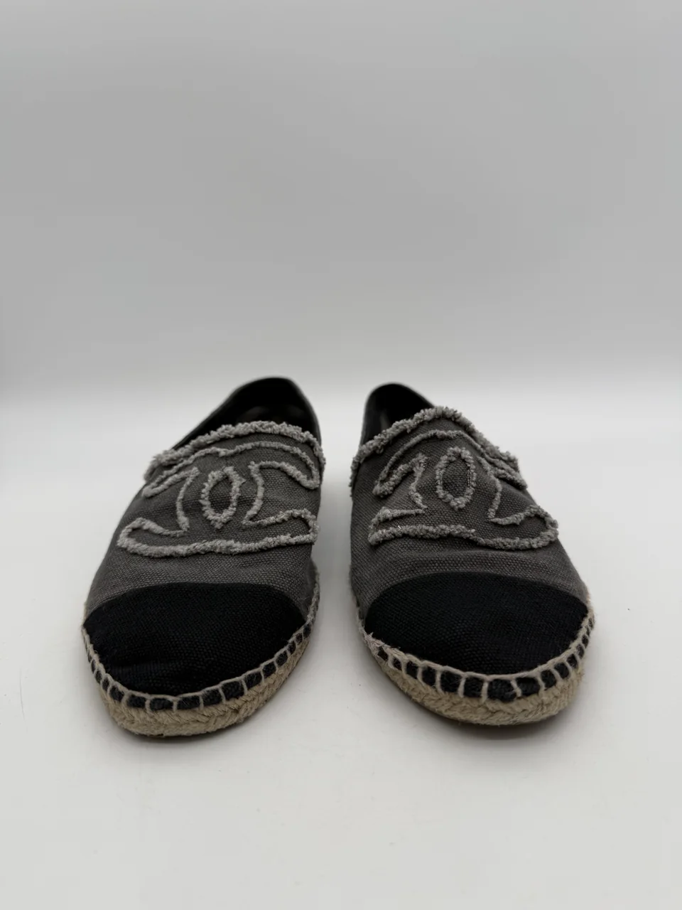 CHANEL DENIM ESPADRILLES (#38) view 4