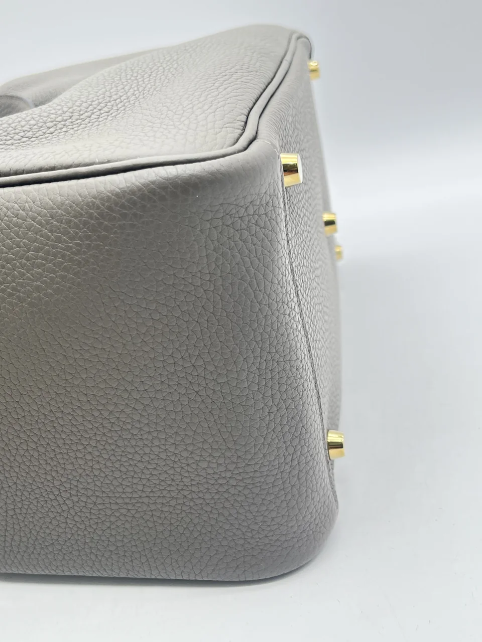 HERMES LINDY 30 (TAURILLON CLEMENCE, GRIS ETAIN, Y STAMP) view 5