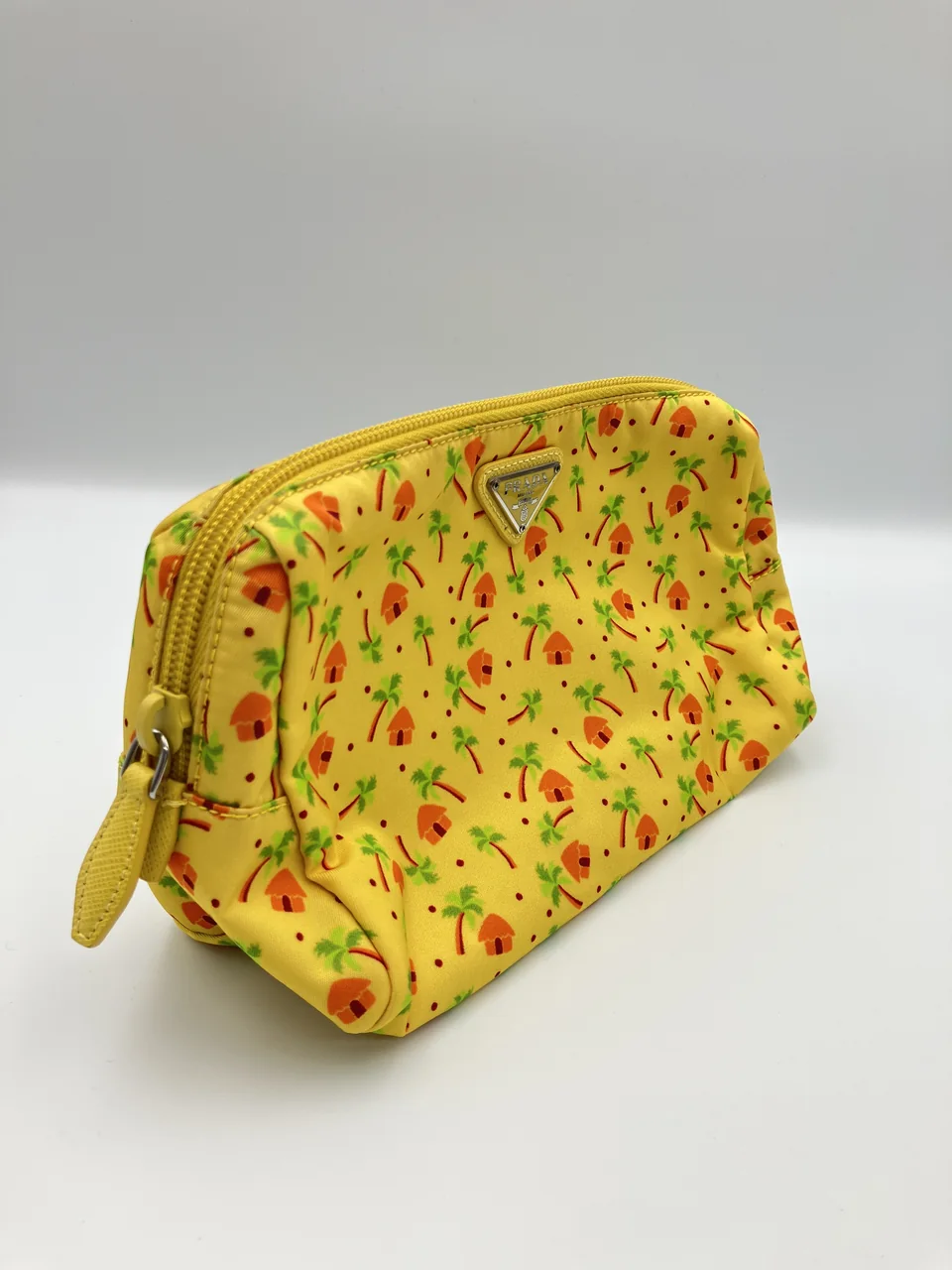 PRADA TESSUTO POUCH (YELLOW) view 4