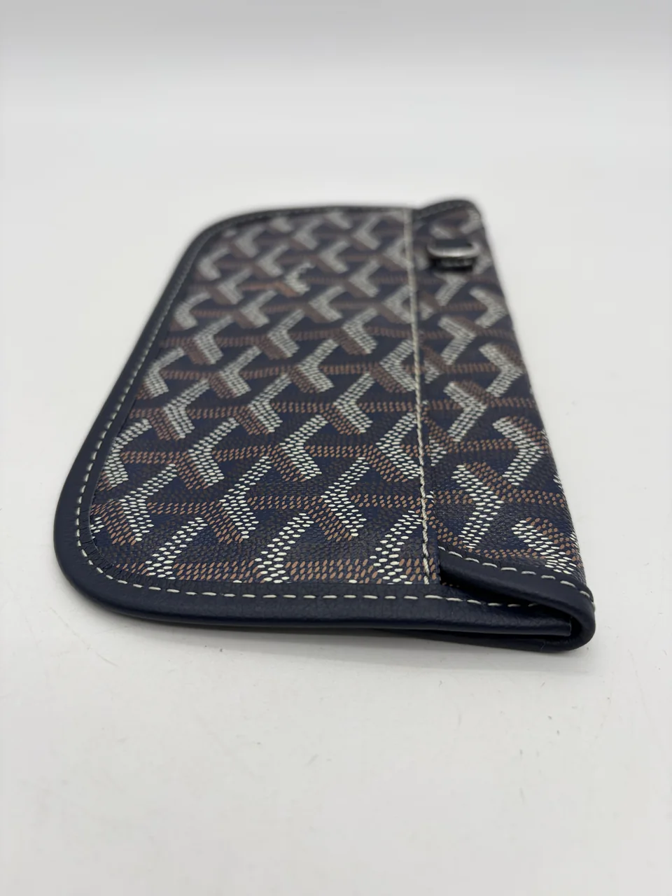 GOYARD SAINT LOUIS PM POUCH (NAVY BLUE) view 4