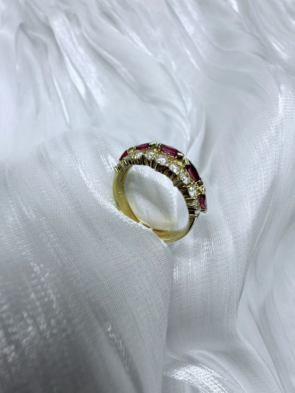 K18ruby ring r0.51ct FD0.59ct 4.4g hover
