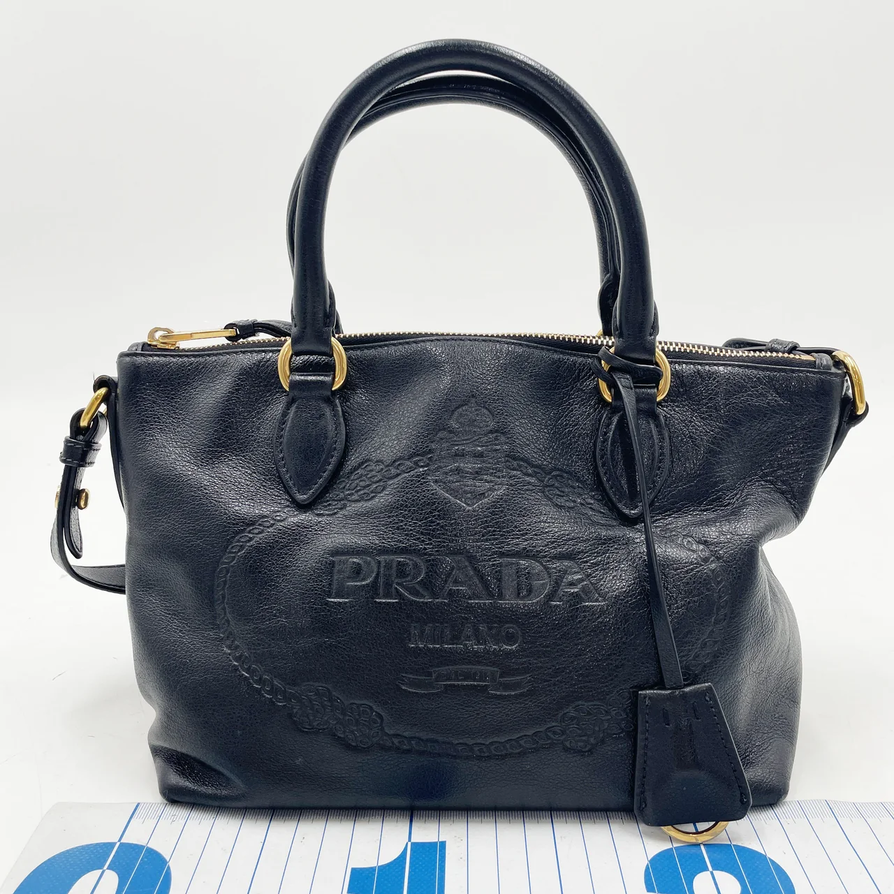 PRADA TOTE BAG (BLACK) view 2