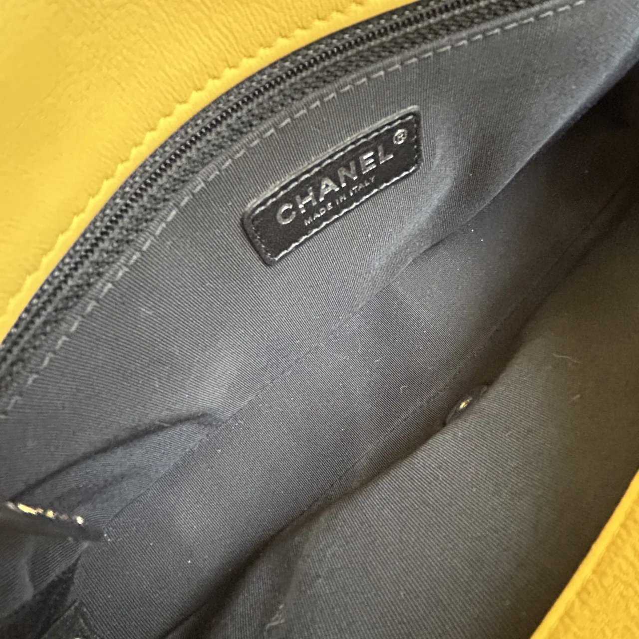 CHANEL LAMB SKIN CHAIN SHOULDER BAG view 7