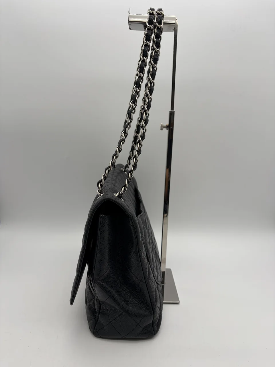 CHANEL CAVIAR MAXI DECA MATELASSE (13 SERIAL CODE) view 4