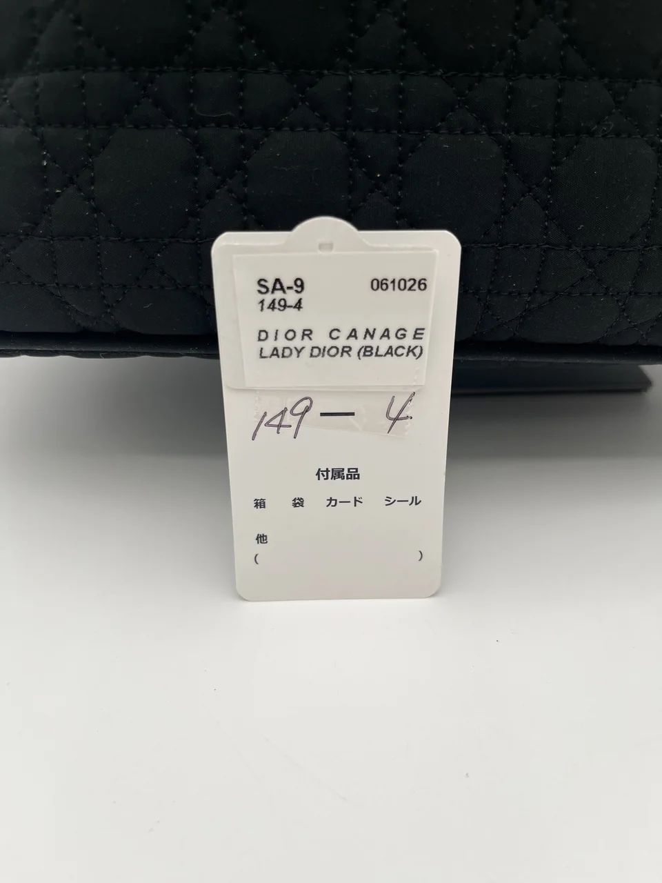 DIOR CANAGE LADY DIOR (BLACK) hover
