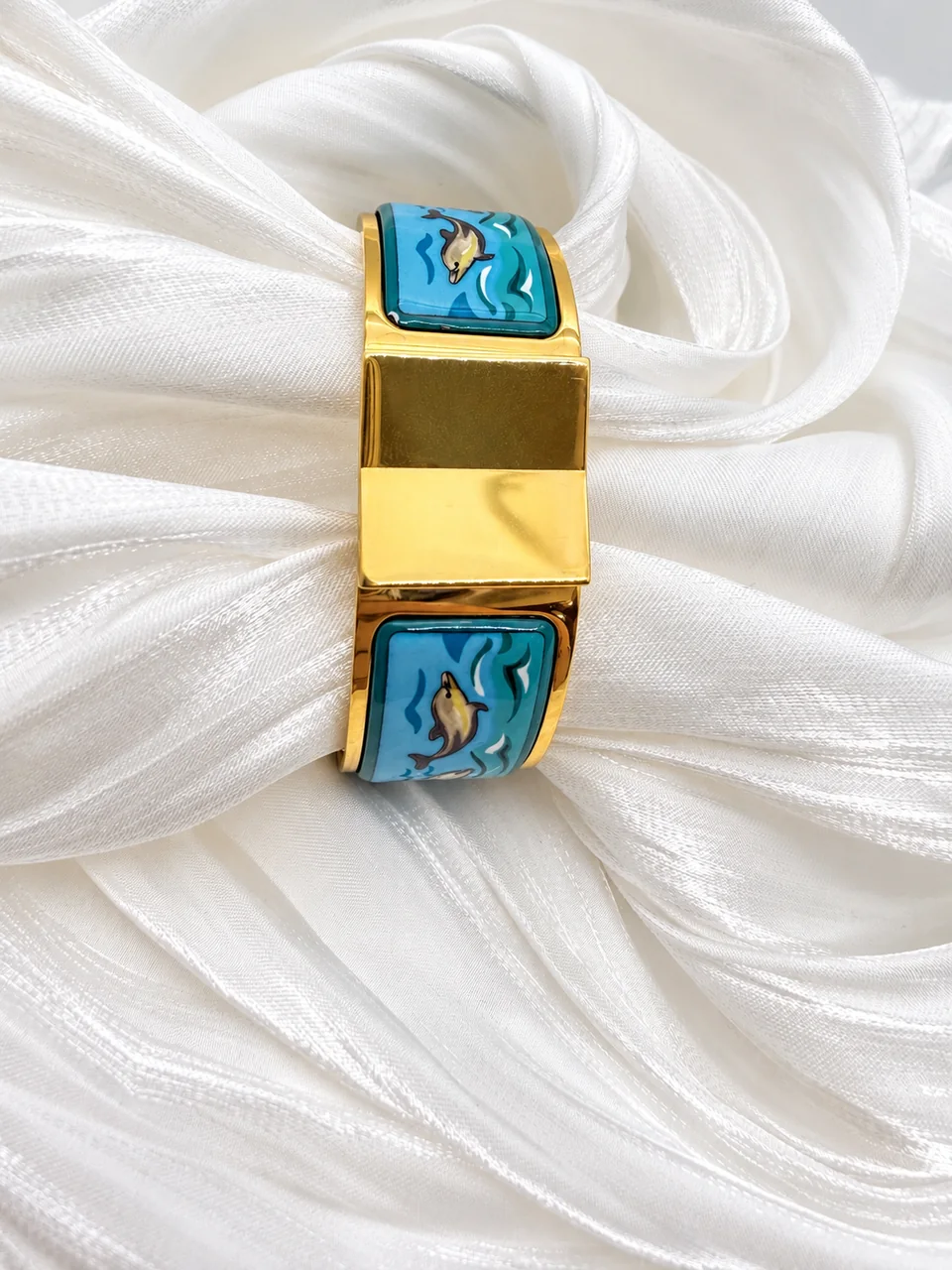 HERMES EMAILLE BANGLE view 5