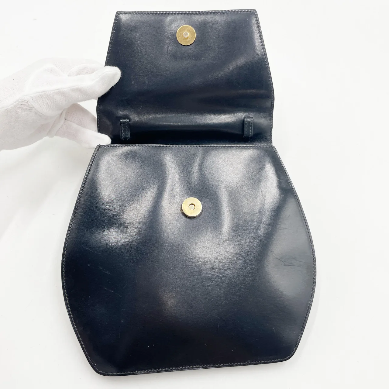 CELINE TWO-WAY BAG (BLACK) view 8