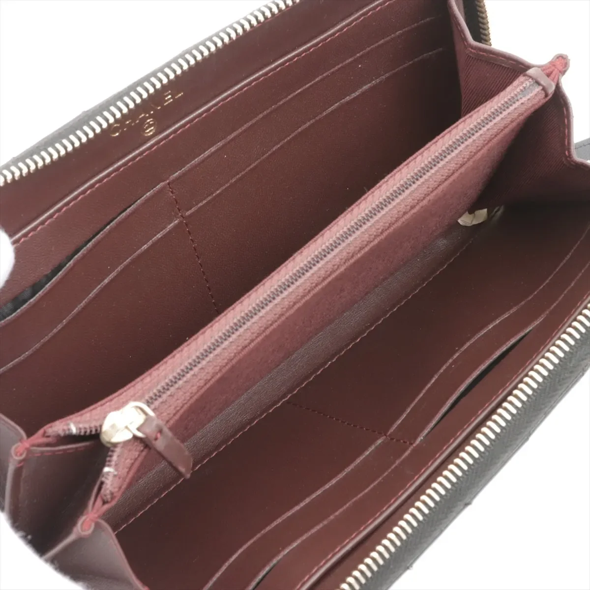 CHANEL LAMB SKIN V-STITCH WALLET (23 SERIAL CODE) view 3