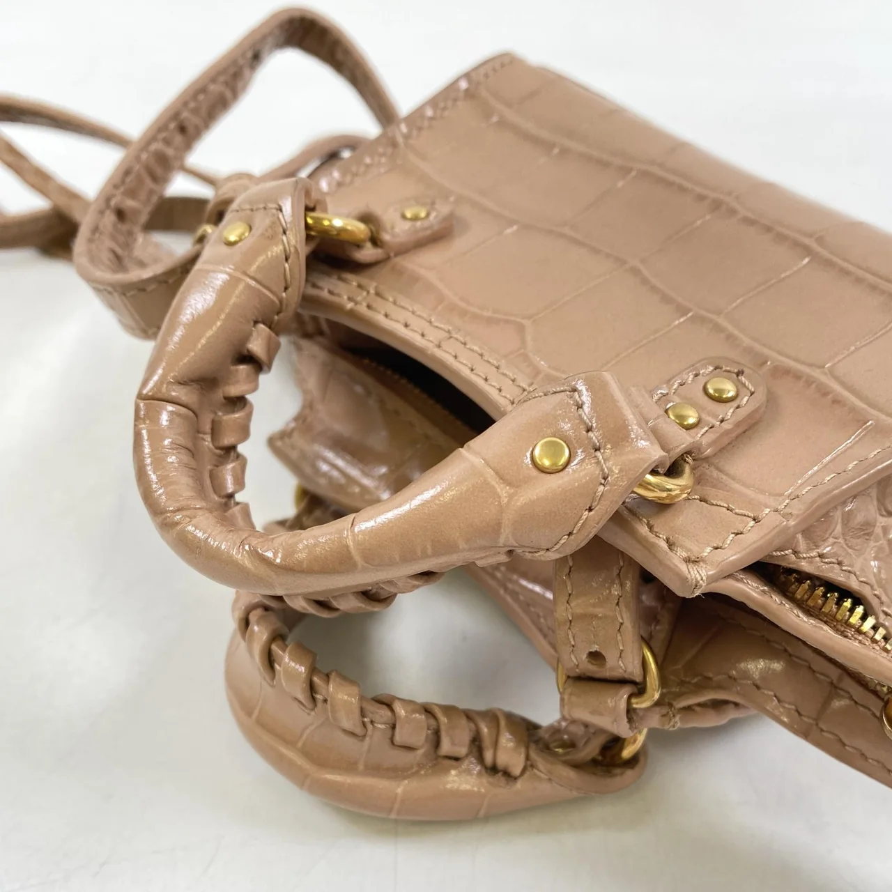 BALENCIAGA NEO CLASSIC NANO (BEIGE) view 19