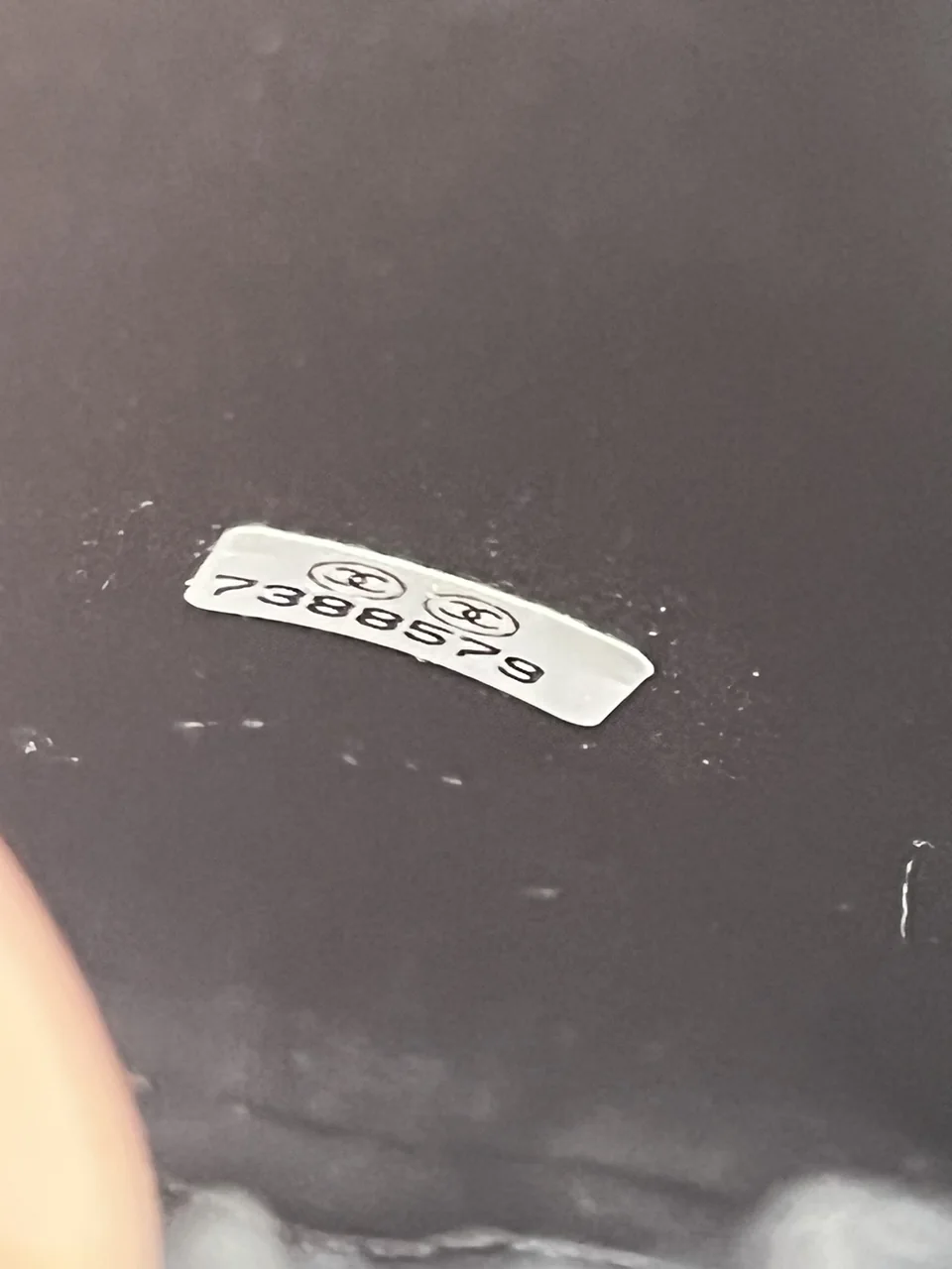 CHANEL CAVIAR COCO MARK VANITY BAG view 8