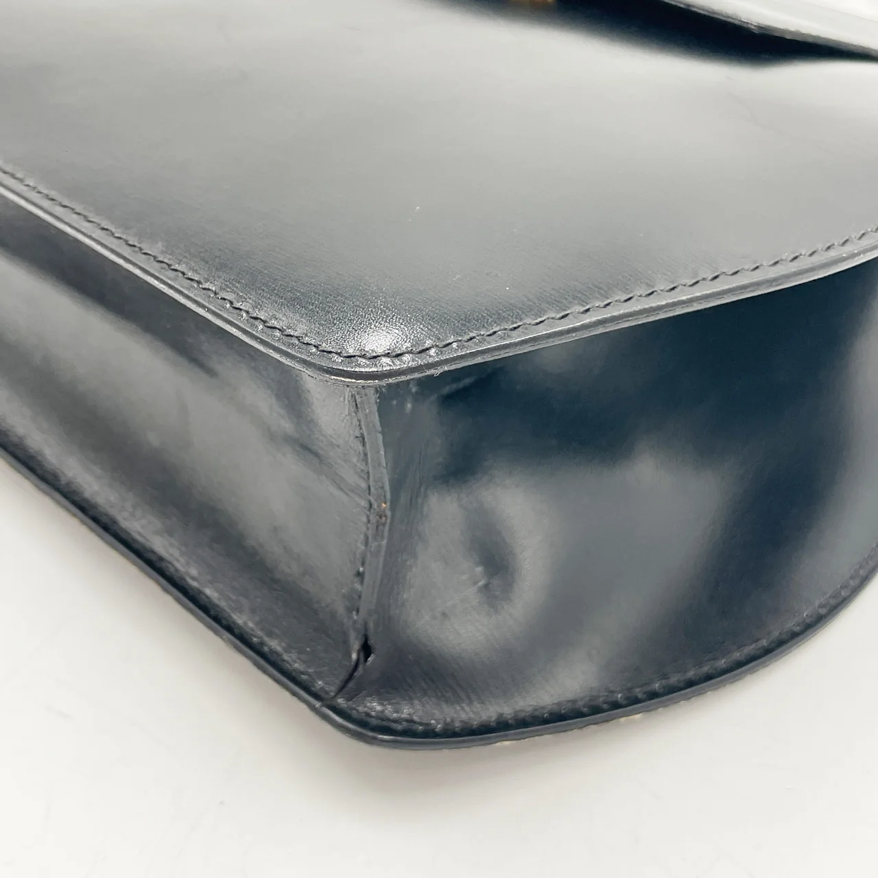 CELINE TWO-WAY BAG (BLACK) view 5