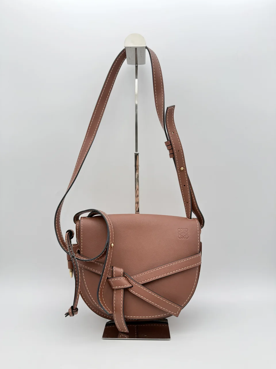 LOEWE GATE BAG (BROWN)
